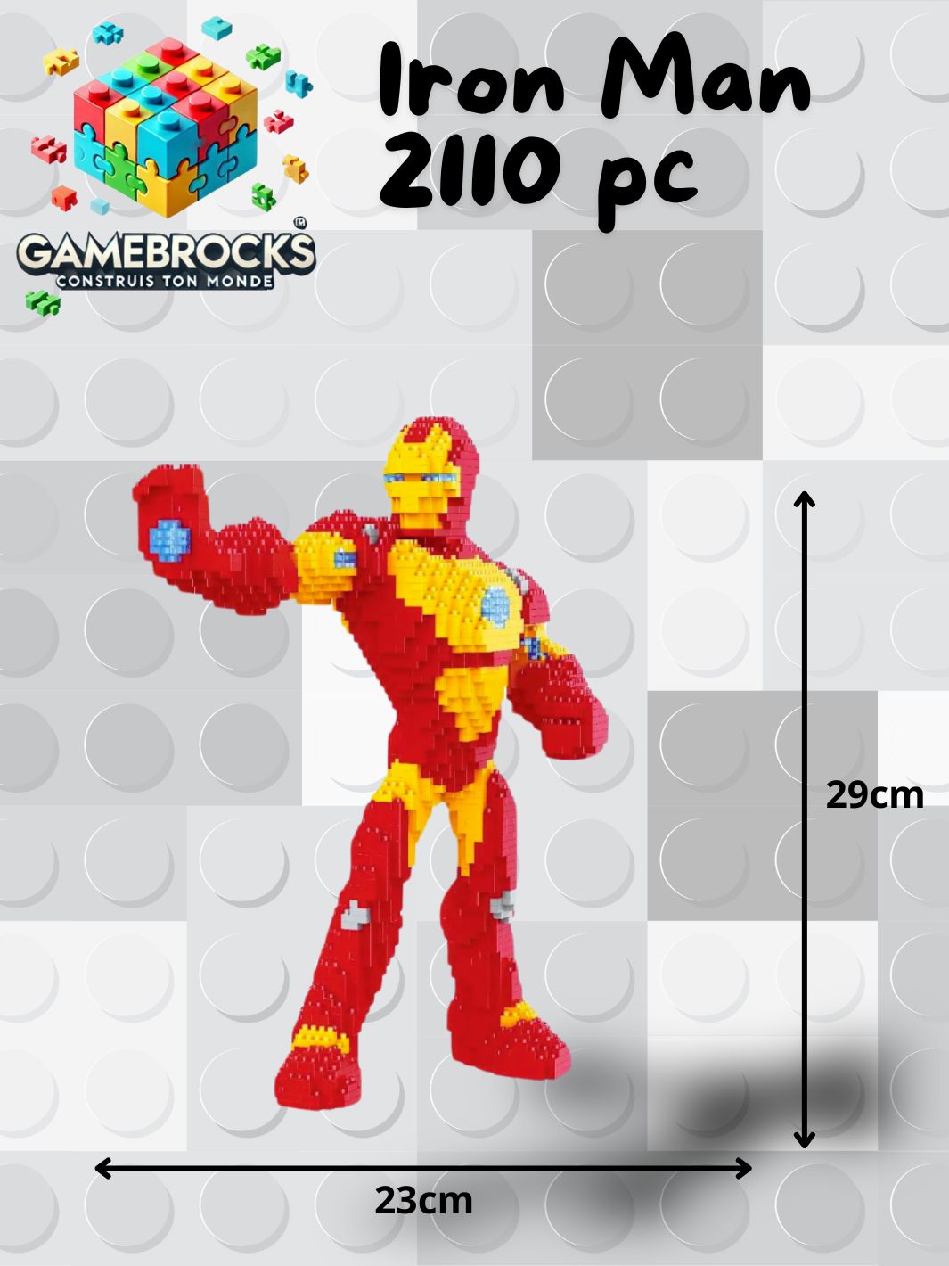 Jeu de construction Iron Man