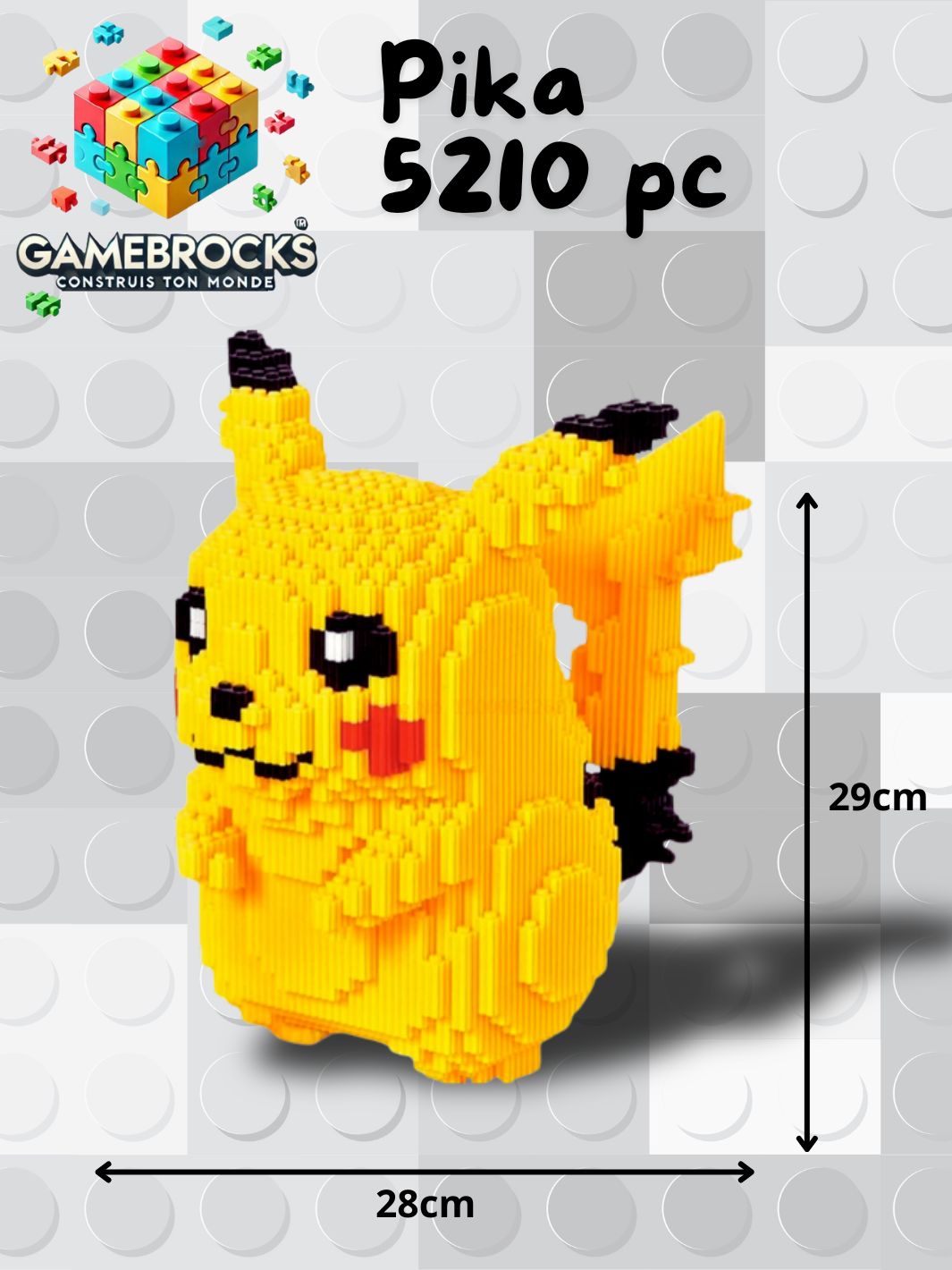 Jeu de construction Pika