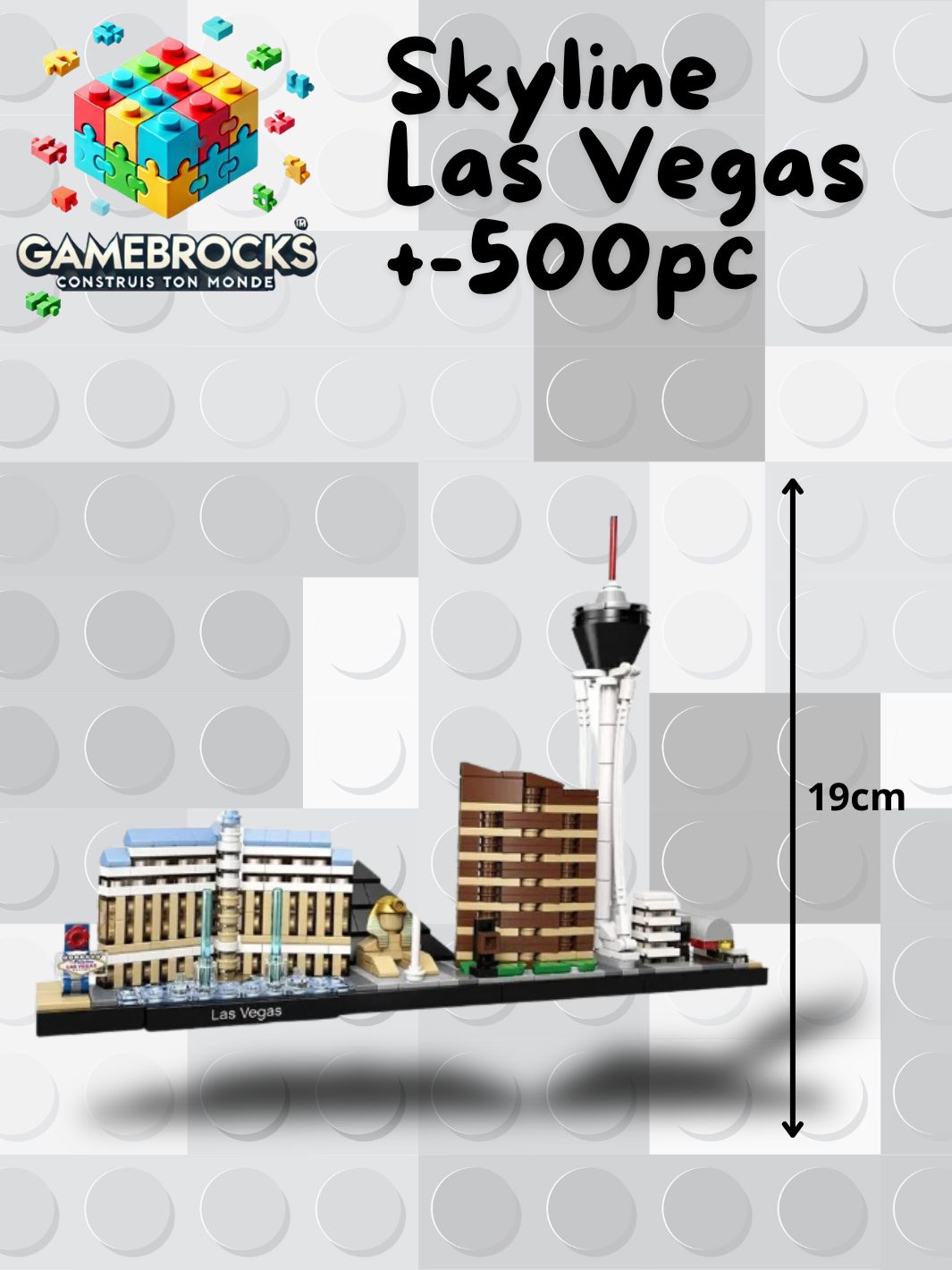 Jeu de construction Skyline Las Vegas