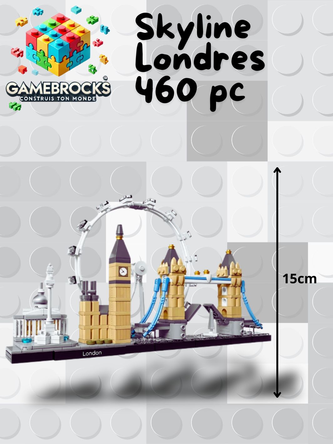Jeu de construction Skyline Londres