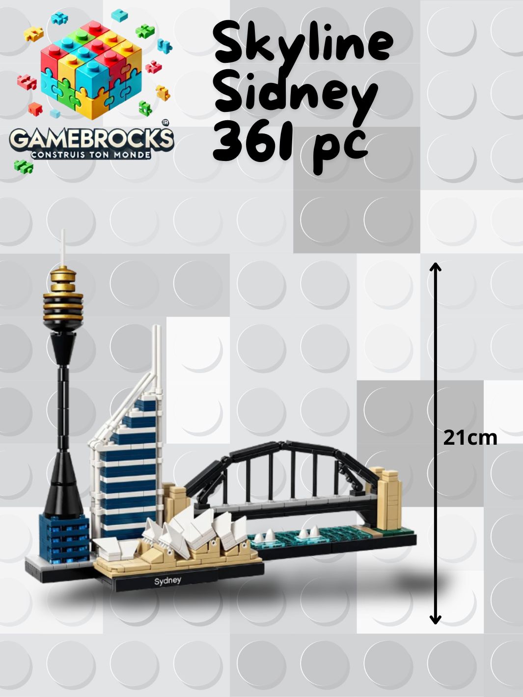 Jeu de construction Skyline Sidney