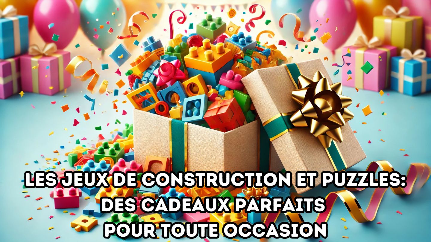 Les jeux de construction et puzzles : des cadeaux parfaits pour toute occasion