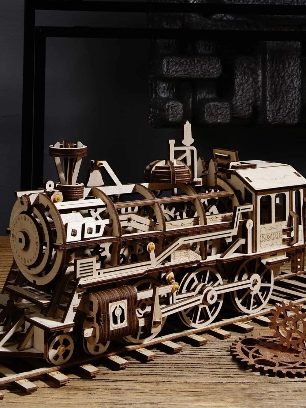 Puzzle 3D en bois <br> Dirigeable