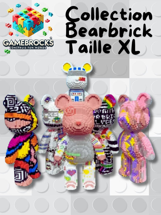Jeu de construction Collection Bearbricks Taille XL