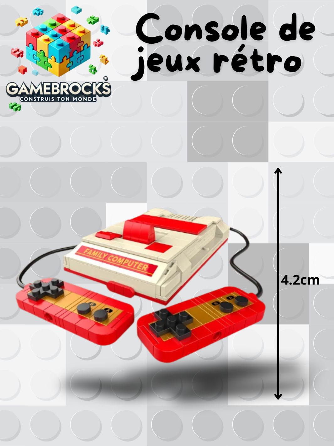 Jeu de construction Console de jeux Rétro