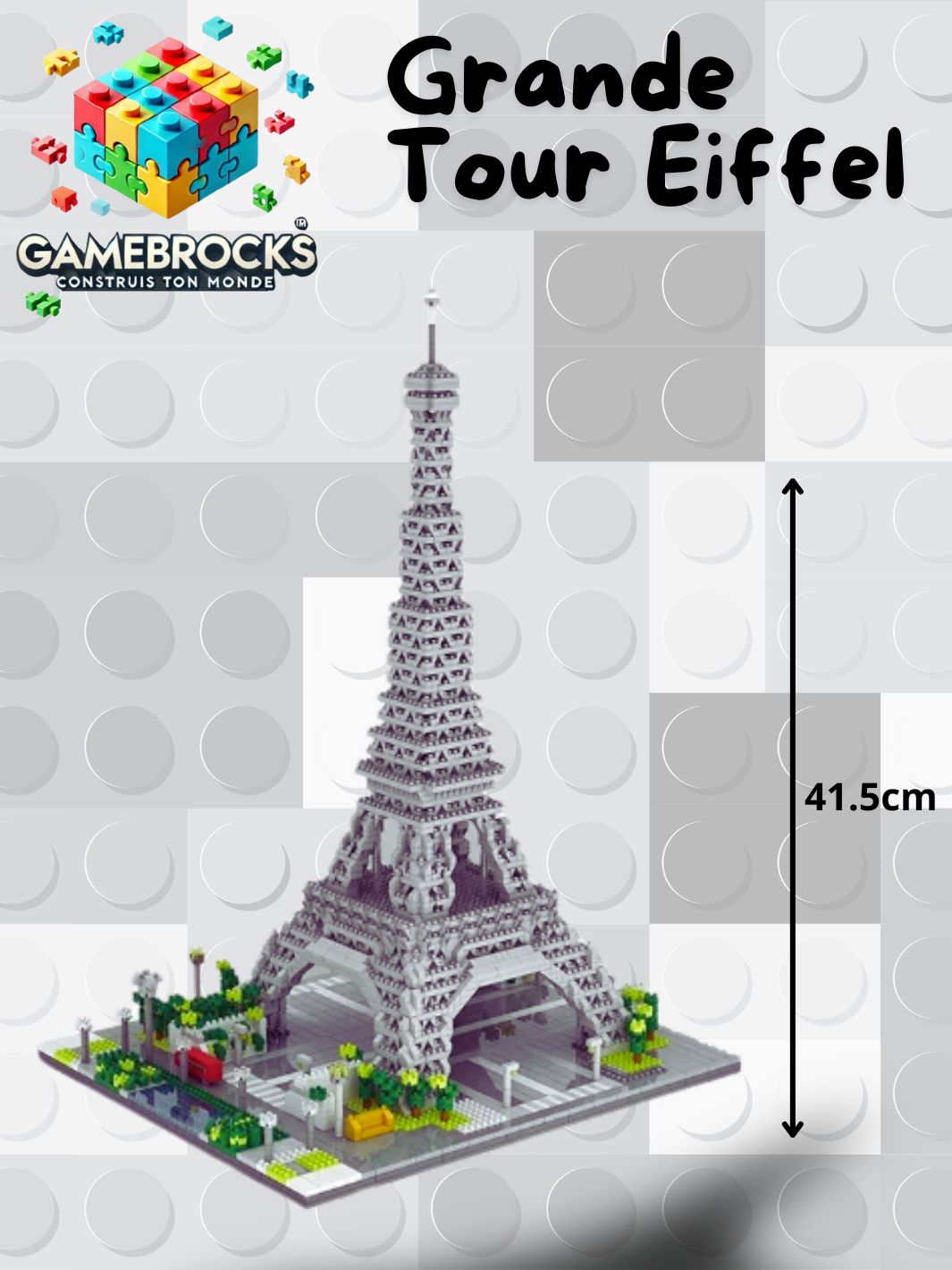 Jeu de construction Grande Tour Eiffel